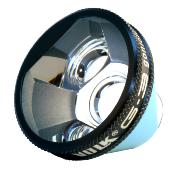 VERRE 3 MIROIRS GONIO FUNDUS LENS FLANGE AR COATING - VOLK 