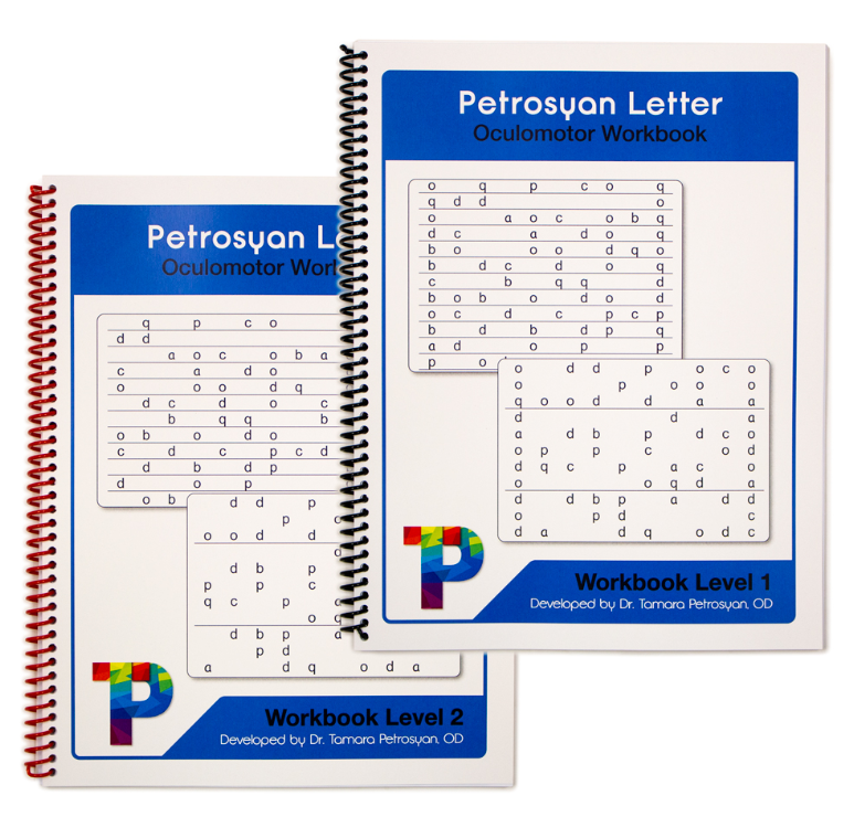 Petrosyan Letter Oculomotor Workbook - Level 2