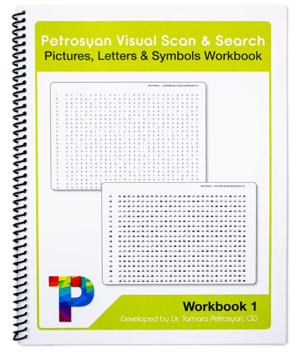 Petrosyan Visual Scan and Search Workbook - Level 1