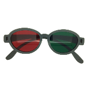 VINGVO Lunettes vert rouge Lunettes de correction pour aveugles de couleur  Rouge Vert Cécité Faiblesse Lunettes d'amélioration de