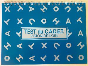 Test de CADET Vision de Loin, Lettres