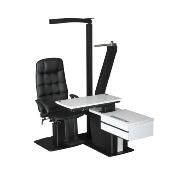Unité DELTA QP - Plateau et fauteuil à hauteur variable