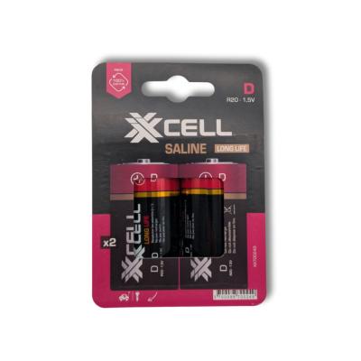 PILES R 20 BLISTER DE 2 SALINE