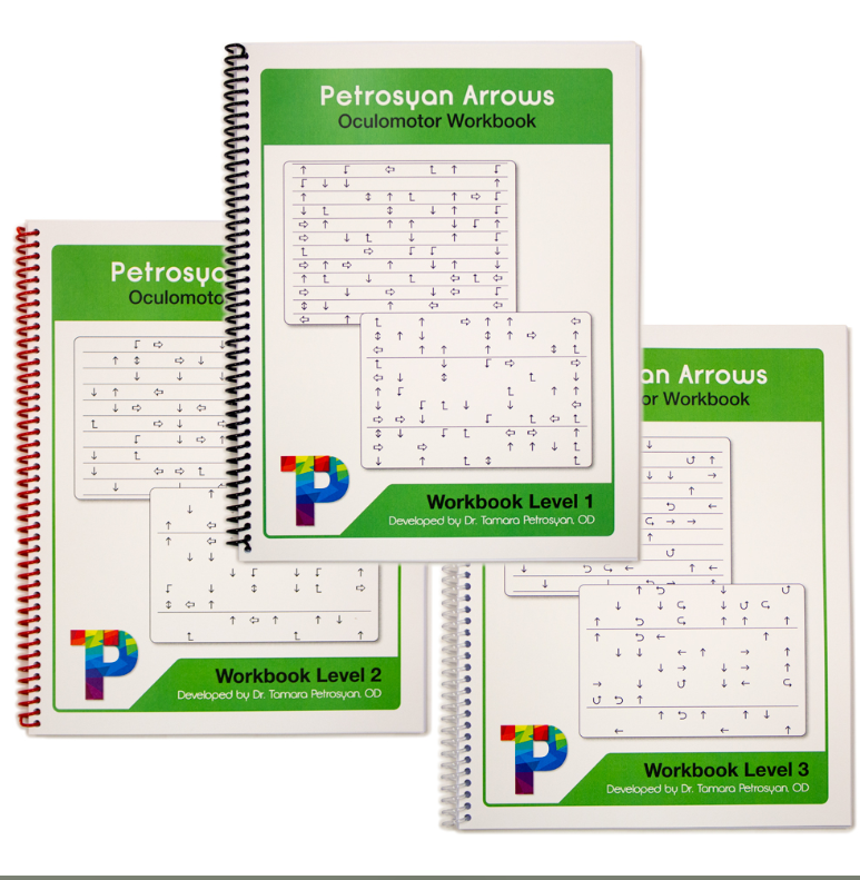 Petrosyan Arrows Oculomotor Workbook - Level 1