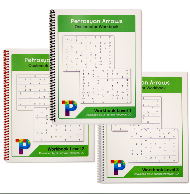 Petrosyan Arrows Oculomotor Workbook - Level 3