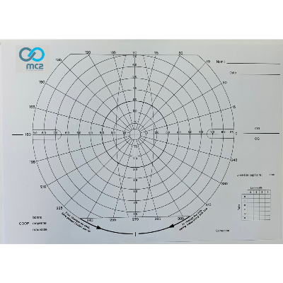 Lot de 100 schémas de Goldmann (CV)