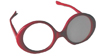 Lunette de dpistage avec cache oeil
